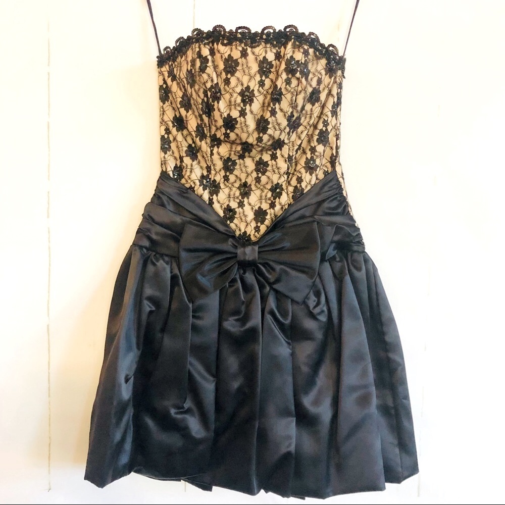 Scarlett Night Strapless Party Dress